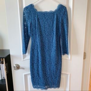 Blue Lace Dress